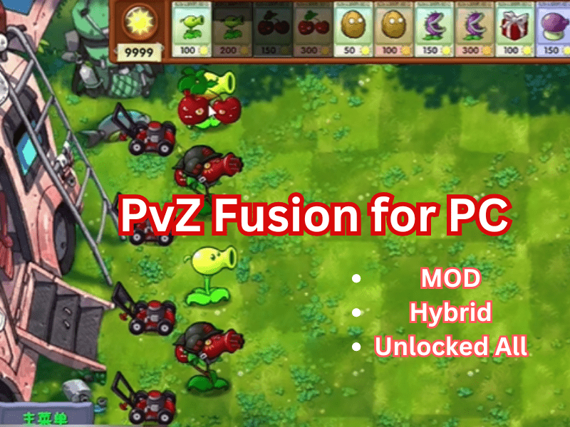 PvZ Fusion PC Download Update with mod features