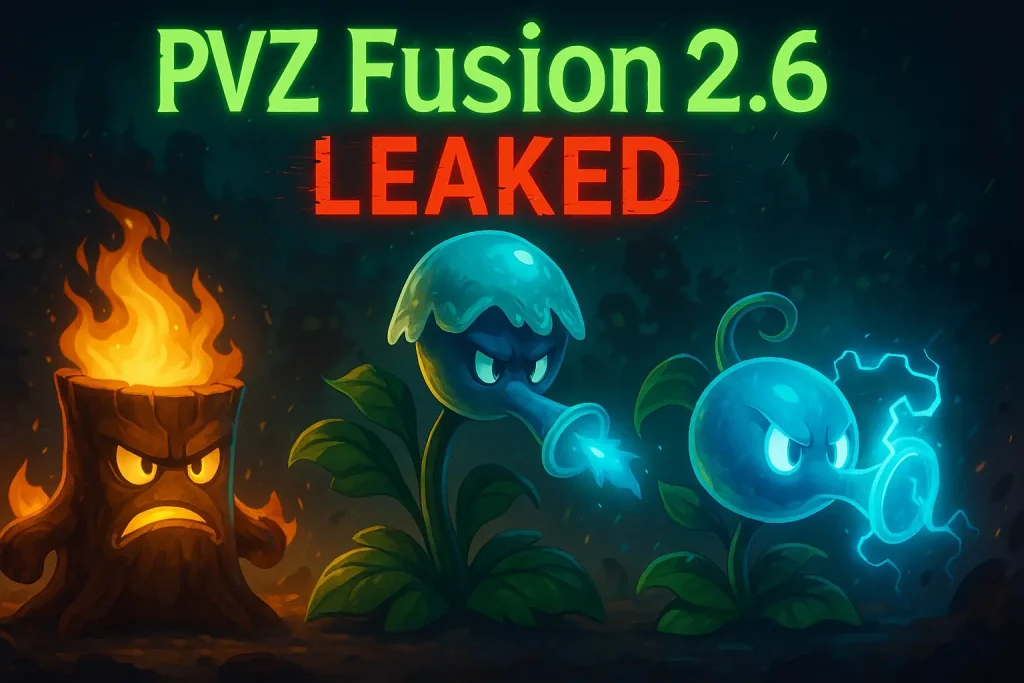 Download Pvz fusion 2.6 version from PVZFusion.net offical website