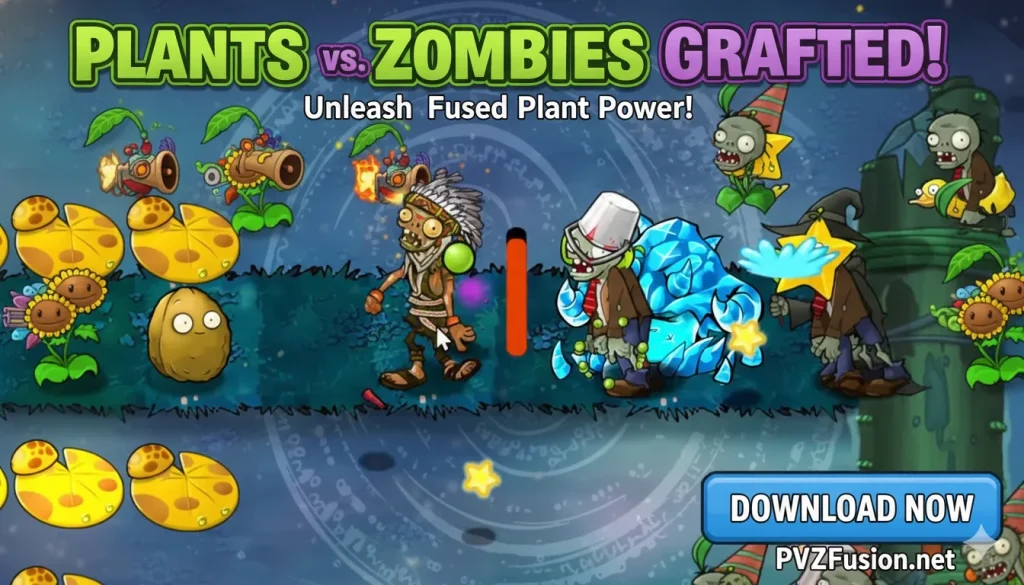PVZ Grafted Mod Apk for Android and PC